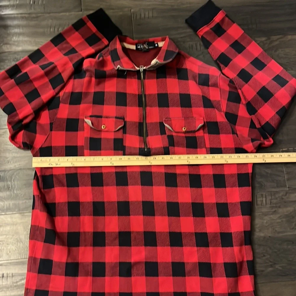 Polo Ralph Lauren Sportsman Buffalo Plaid Made in USA Shirt long sleeve Mens XL